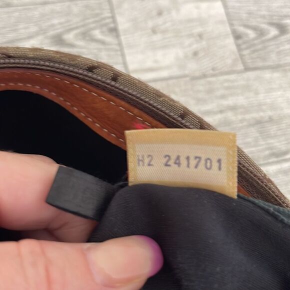 Dooney & Bourke Vintage Canvas and Leather Shoulder Bag - Picture 13 of 15